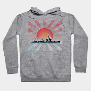 WW 2 Warships Hoodie